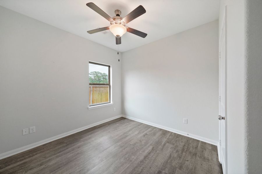 Bastrop Floorplan - Secondary Bedroom