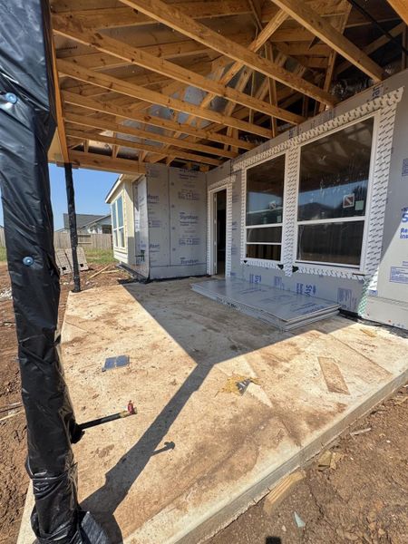 Home progress as of 10/2025 Home progress as of 10/2025