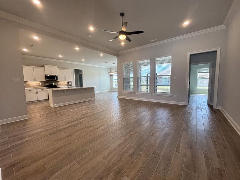 Spacious, unfurnished interior of a new home in Natureview, Freeport (Image 11). Spacious, unfurnished interior of a new home in Natureview, Freeport (Image 11).