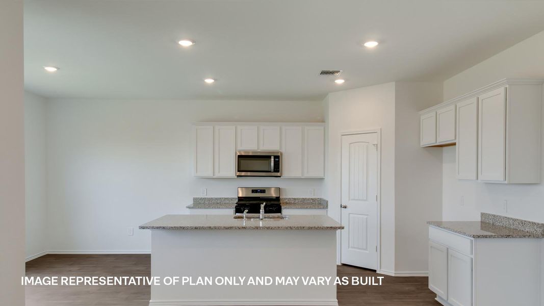 Furnished interior view inside a new home in Carillon, Manor (Image 4).