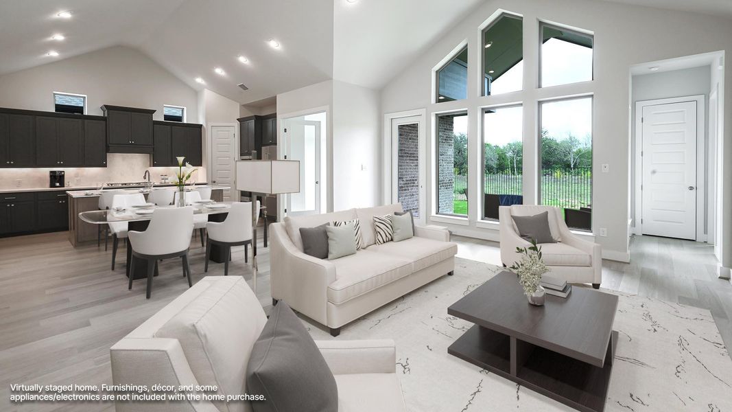 Furnished interior view inside a new home in Juniper Springs, Lockhart (Image 10). Furnished interior view inside a new home in Juniper Springs, Lockhart (Image 10).