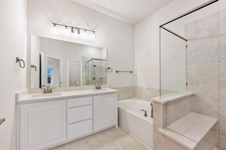 Furnished interior view inside a new home in Hampton Park, Glenn Heights (Image 14).