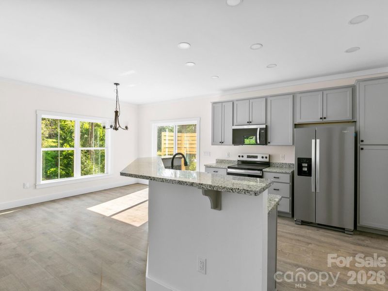 Furnished interior view inside a new home in , Candler (Image 5).