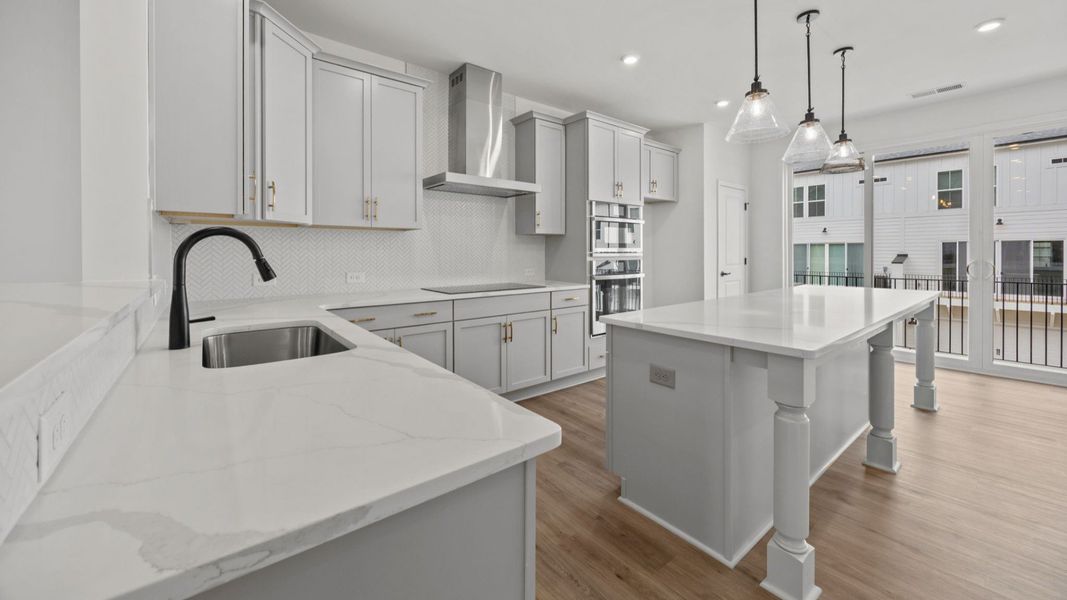 The Landon Plan in River District by DRB Homes in Charlotte NC - Kitchen The Landon Plan in River District by DRB Homes in Charlotte NC - Kitchen