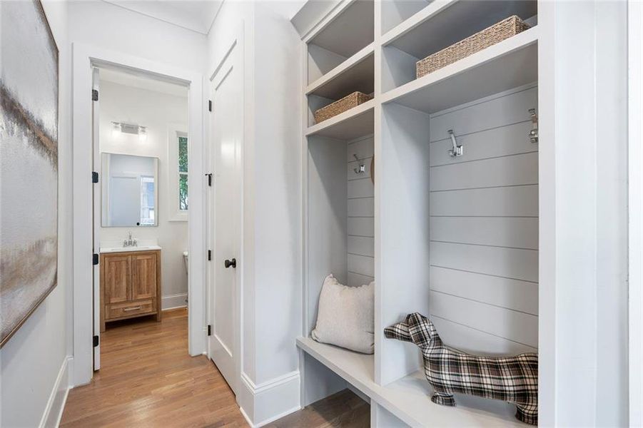 Furnished interior view inside a new home in , Atlanta (Image 14).