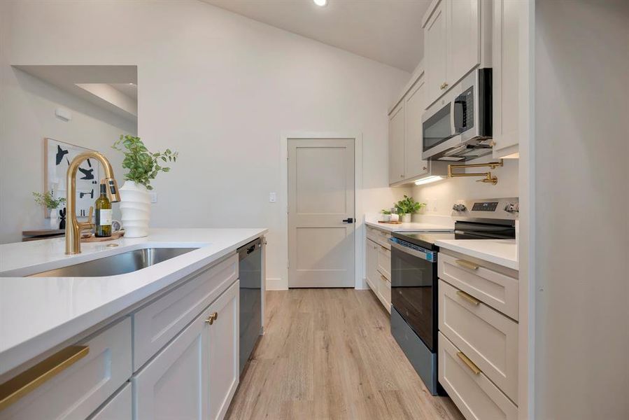 Furnished interior view inside a new home in , Fort Worth (Image 14).