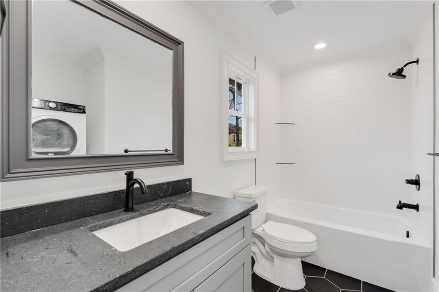 Furnished interior view inside a new home in , Atlanta (Image 42).