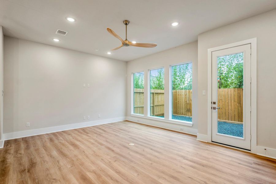 Spacious, unfurnished interior of a new home in , Houston (Image 23). Spacious, unfurnished interior of a new home in , Houston (Image 23).