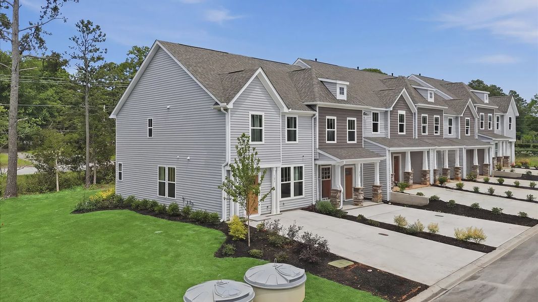 Stylish front elevation of the Churchill Design with accomplished design and high standards throughout