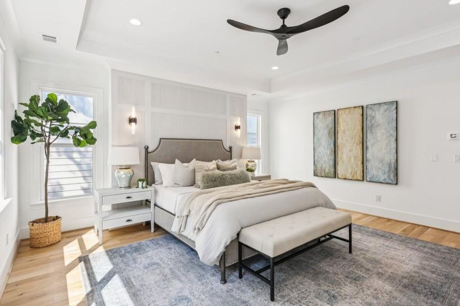 Furnished interior view inside a new home in , Marietta (Image 13).