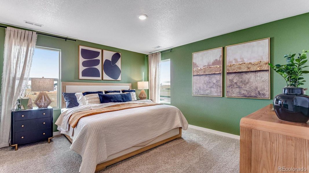 Furnished interior view inside a new home in Prairie Song, Windsor (Image 6).