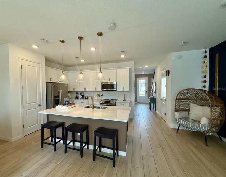 Furnished interior view inside a new home in , Davenport (Image 12). Furnished interior view inside a new home in , Davenport (Image 12).