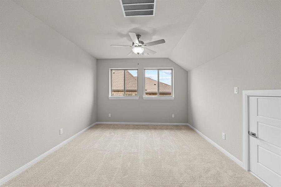 Spacious, unfurnished interior of a new home in South Pointe  Village Series, Mansfield (Image 26).