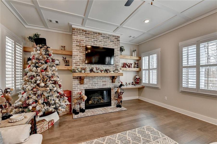 Furnished interior view inside a new home in , Ball Ground (Image 11).
