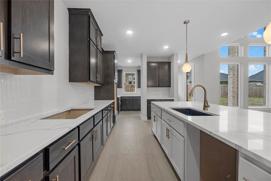 Furnished interior view inside a new home in Brookewater, Rosenberg (Image 4).