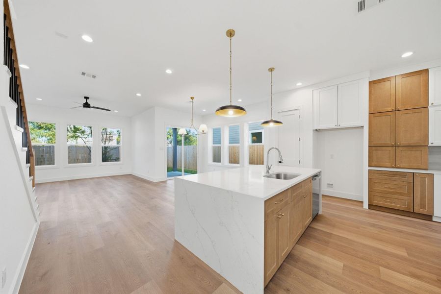 Furnished interior view inside a new home in , Houston (Image 5). Furnished interior view inside a new home in , Houston (Image 5).