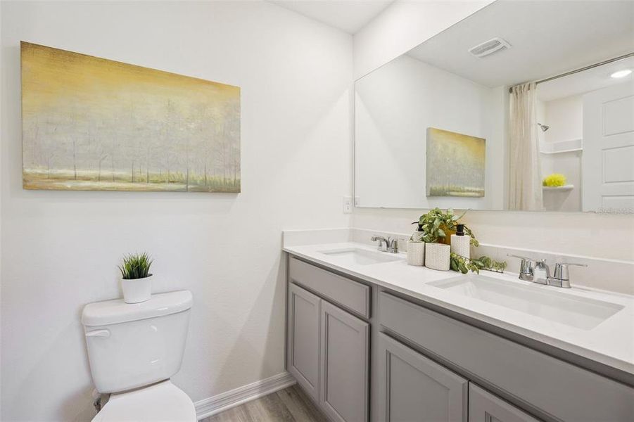 Furnished interior view inside a new home in Hamilton Bluff, Haines City (Image 25).