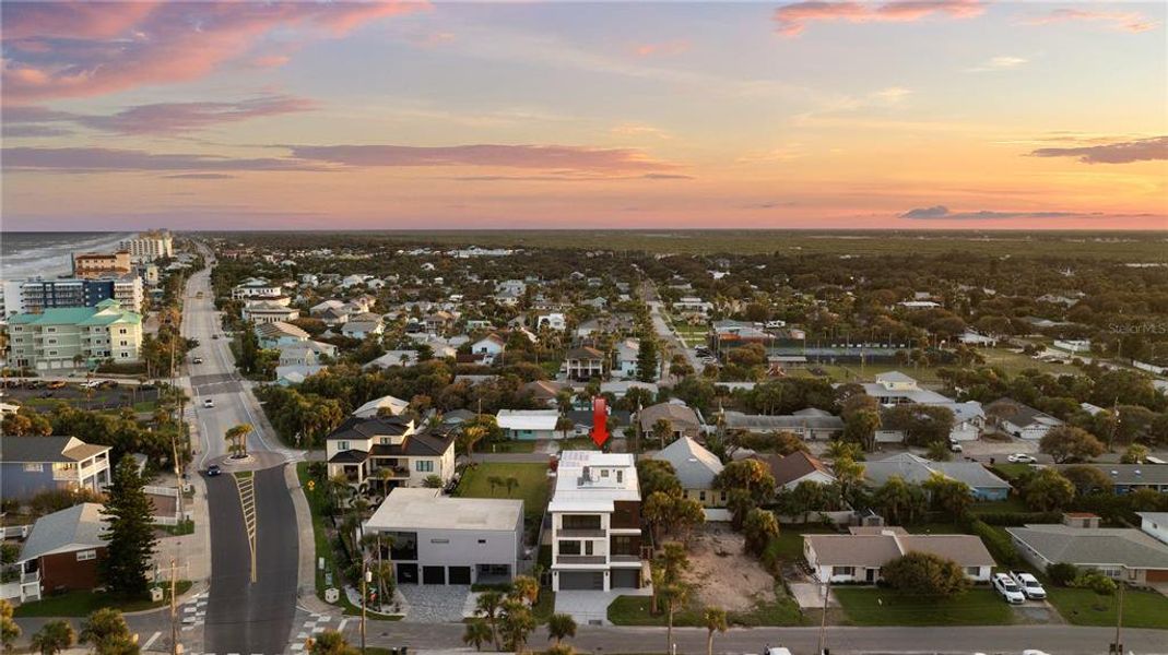 Front exterior of a new home in , New Smyrna Beach, FL, highlighting curb appeal (Image 37).
