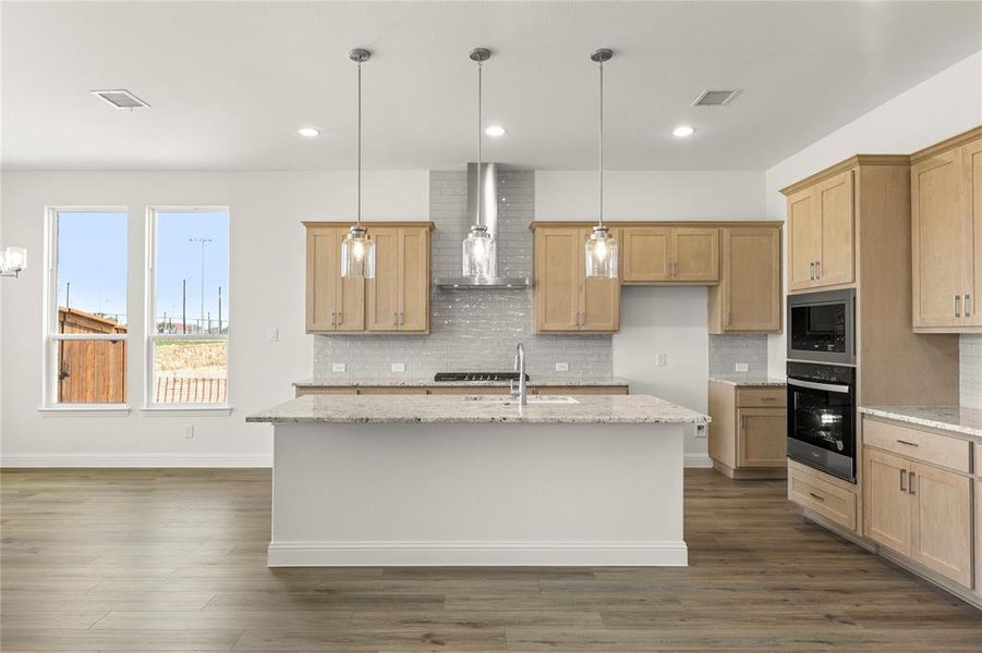 Furnished interior view inside a new home in Milrany Ranch, Melissa (Image 17). Furnished interior view inside a new home in Milrany Ranch, Melissa (Image 17).