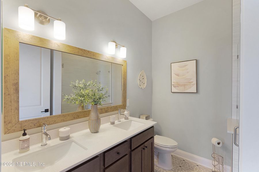 Furnished interior view inside a new home in , Fruit Cove (Image 38).