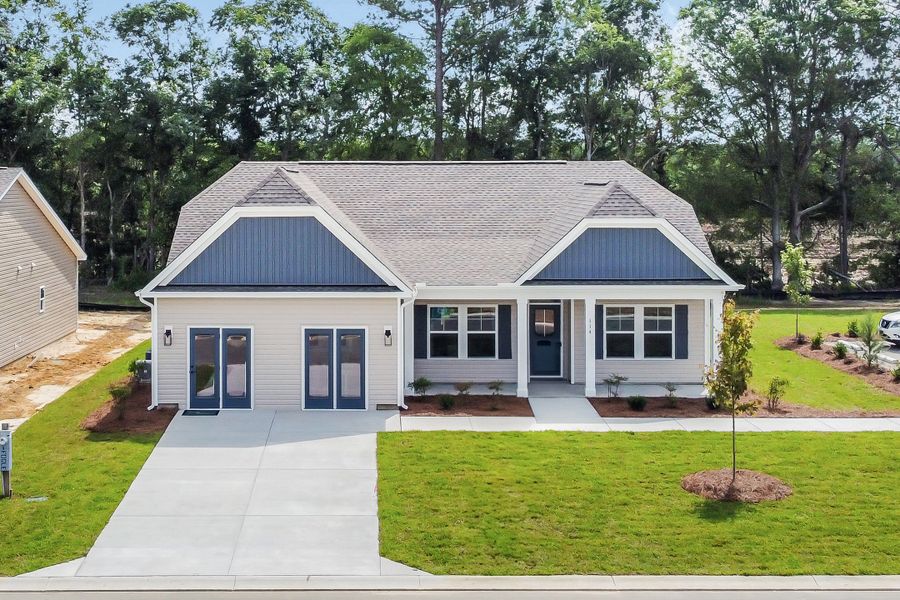 Representative exterior photo of a completed home built from the Wisteria II by Great Southern Homes in Lynbrook, Boiling Springs, SC (Image 46).
