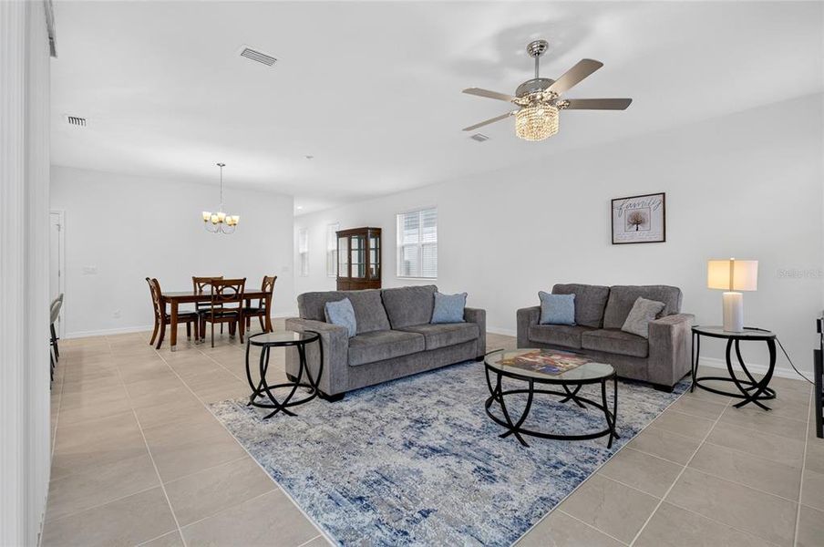 Furnished interior view inside a new home in , Howey-in-the-Hills (Image 5).