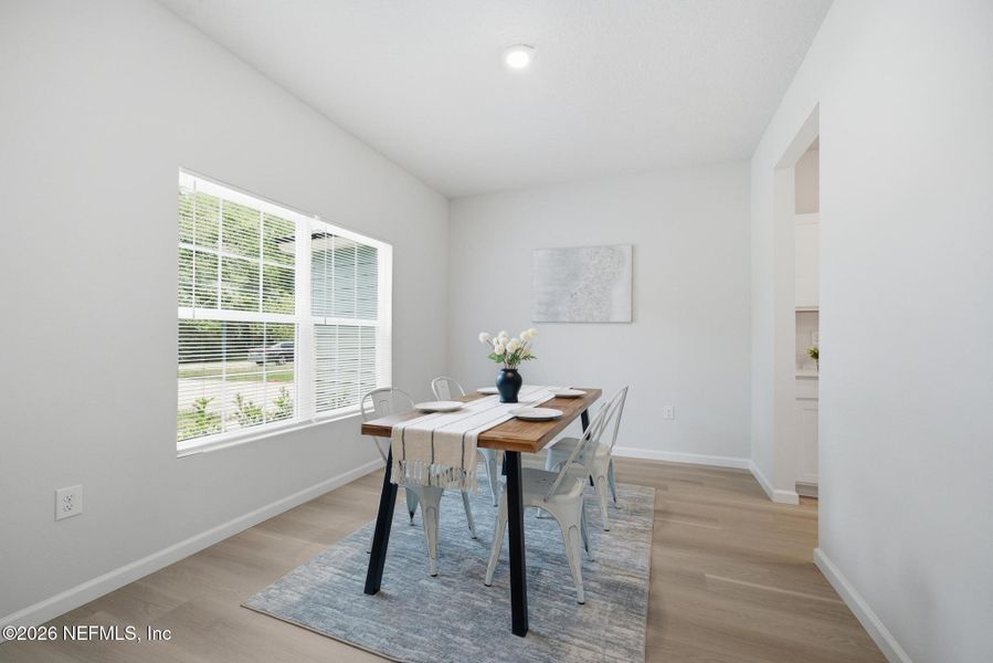 Furnished interior view inside a new home in , Jacksonville (Image 7).