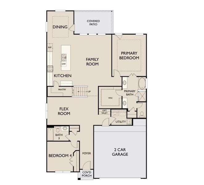 Image 18 representing the Cypress by Ashton Woods in Austin Point, Richmond, TX.