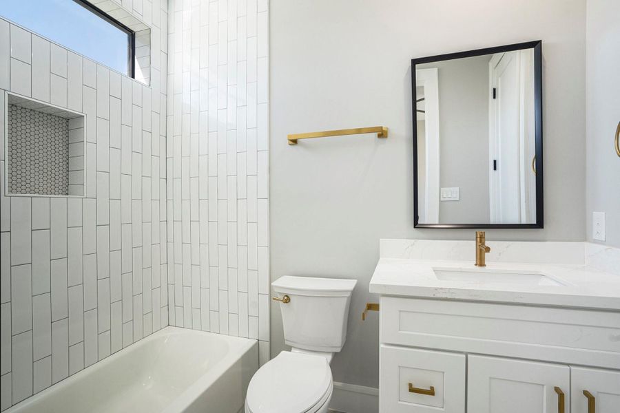 Furnished interior view inside a new home in , Houston (Image 27). Furnished interior view inside a new home in , Houston (Image 27).