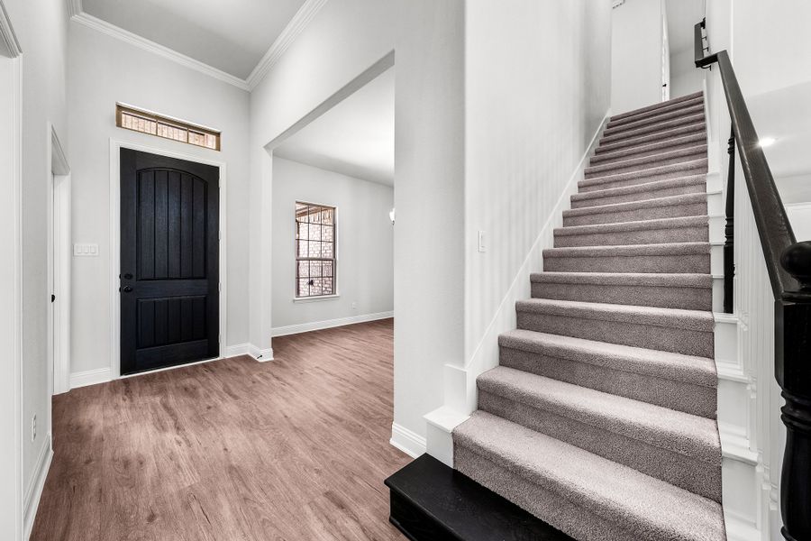 Spacious, unfurnished interior of a new home in Forest Ridge Estates, Greenville (Image 19). Spacious, unfurnished interior of a new home in Forest Ridge Estates, Greenville (Image 19).