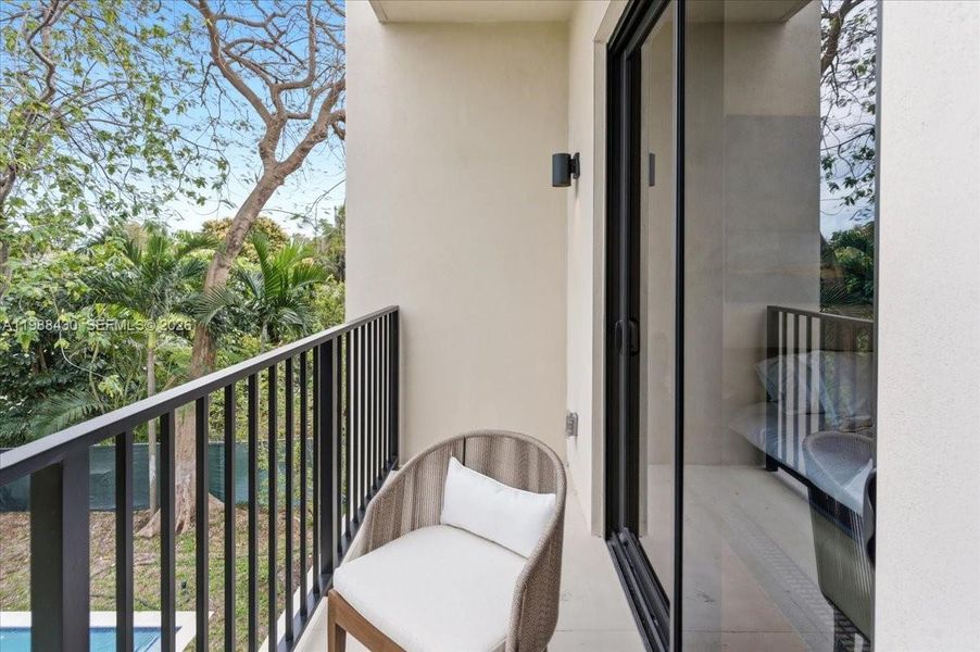 Exterior details and patio area of a home in , Miami (Image 25). Exterior details and patio area of a home in , Miami (Image 25).