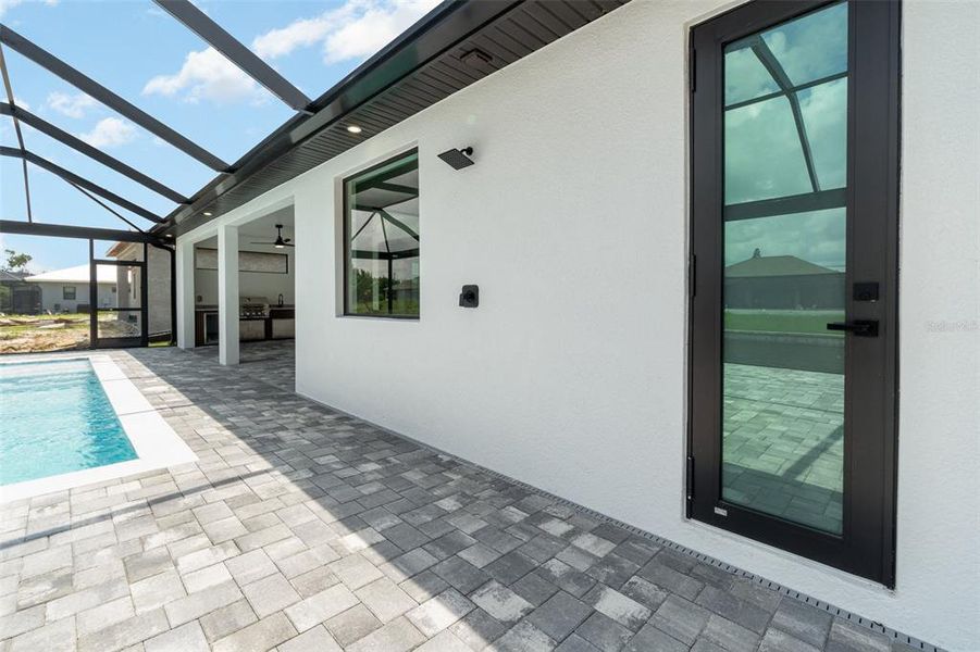 Exterior details and patio area of a home in , Cape Coral (Image 29).
