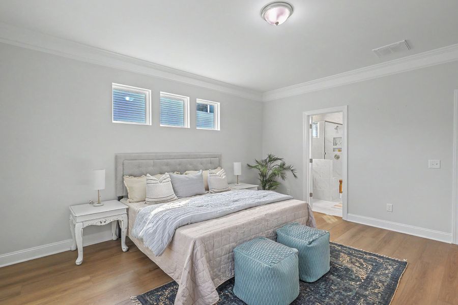 Furnished interior view inside a new home in Parker's Preserve, Ridgeville (Image 12).