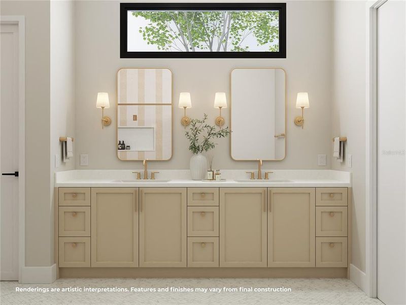 Furnished interior view inside a new home in , Winter Park (Image 9).