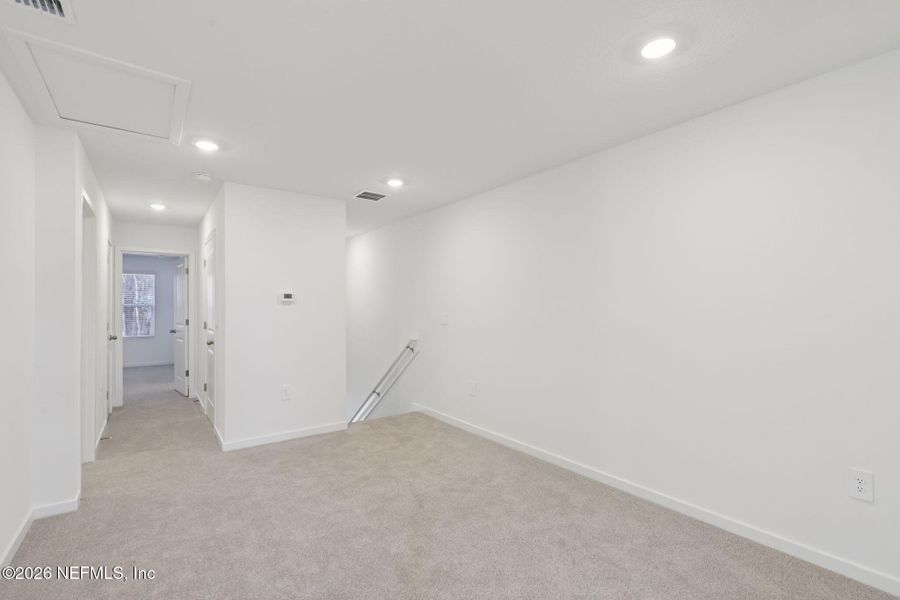 Spacious, unfurnished interior of a new home in Cypress Meadows - The Villas, Jacksonville (Image 18).