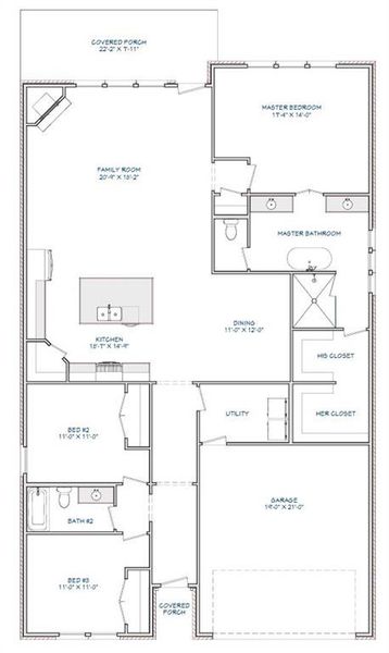 2D floor plan layout of this home in , Benbrook, TX (Image 1). 2D floor plan layout of this home in , Benbrook, TX (Image 1).