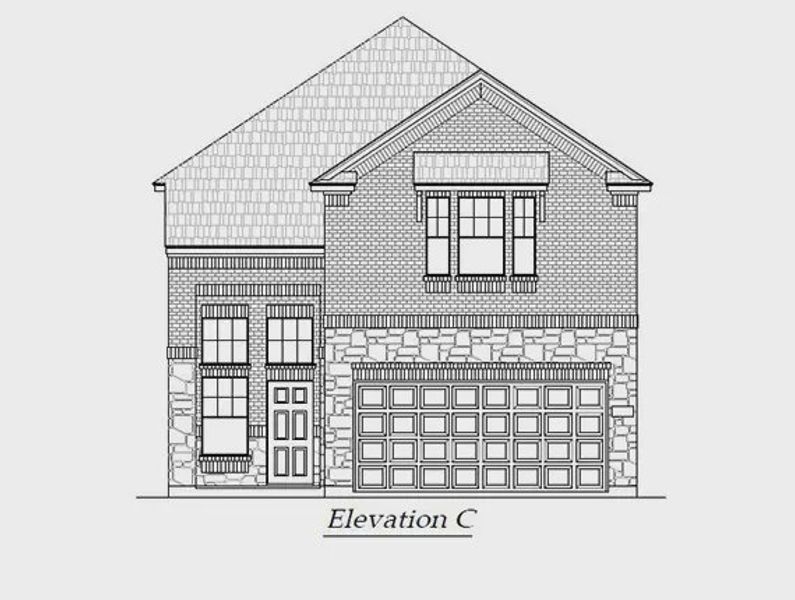Representative rendering of the exterior for the Sterling by Chesmar Homes (Image 5).