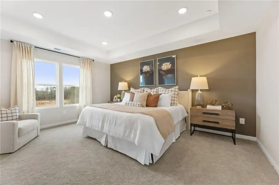Furnished interior view inside a new home in Hemingway, Cumming (Image 10).