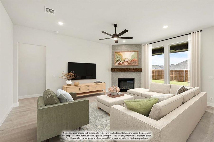 Furnished interior view inside a new home in Addison Hills, Cedar Hill (Image 16).
