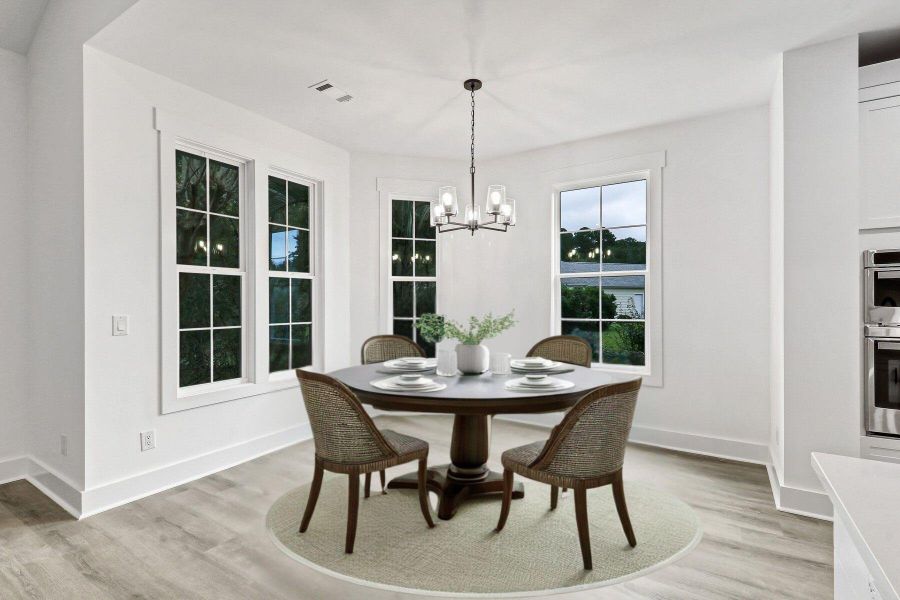 Furnished interior view inside a new home in , Bluffton (Image 6). Furnished interior view inside a new home in , Bluffton (Image 6).