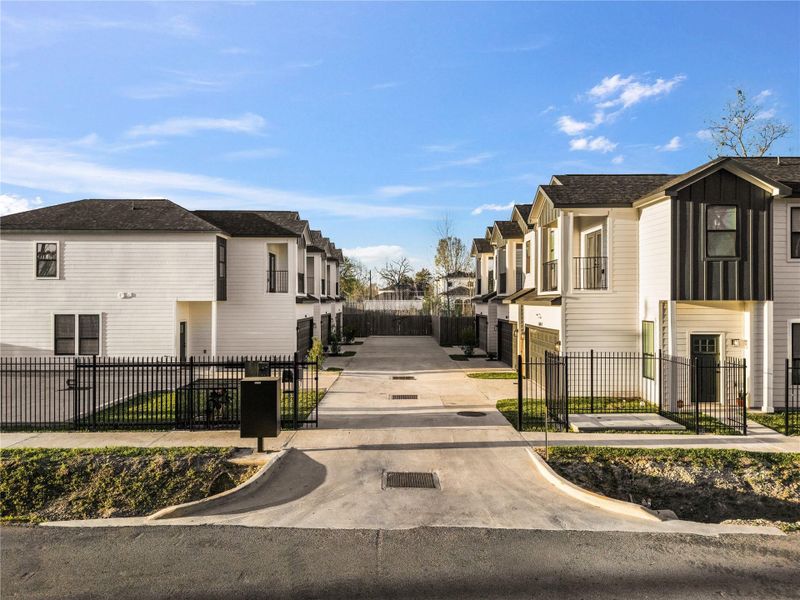 A look at the community highlights easy access and open space, with each home offering a stylish and cohesive presence. A look at the community highlights easy access and open space, with each home offering a stylish and cohesive presence.