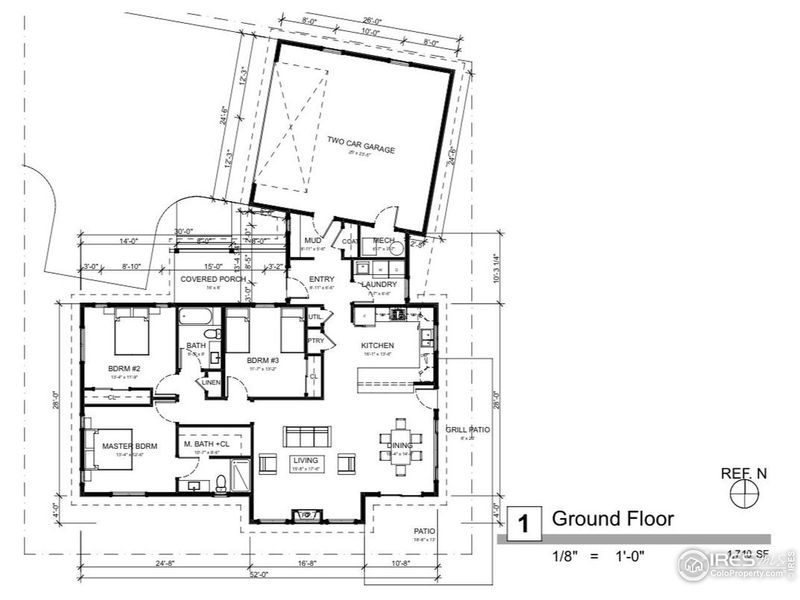 2D floor plan layout of this home in , Estes Park, CO (Image 3).