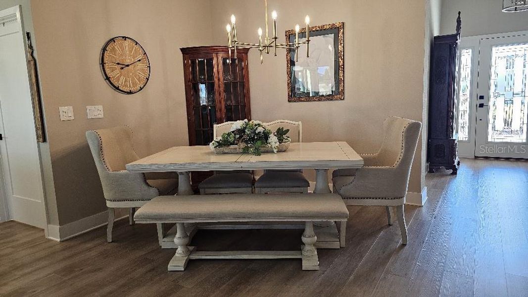 Furnished interior view inside a new home in , The Villages (Image 16).