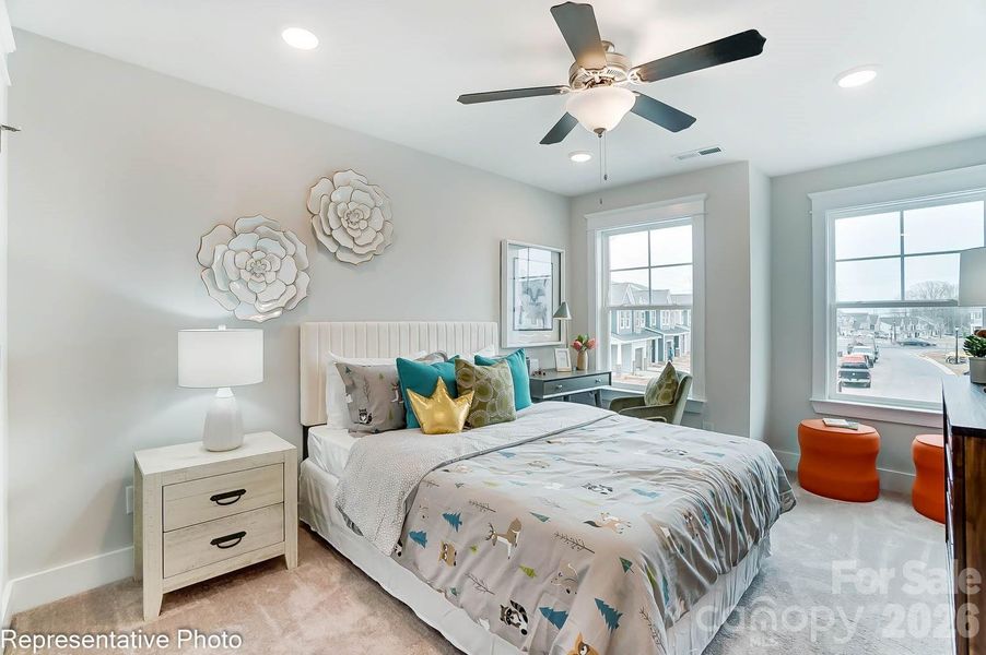 Furnished interior view inside a new home in Harrisburg Village, Harrisburg (Image 18).