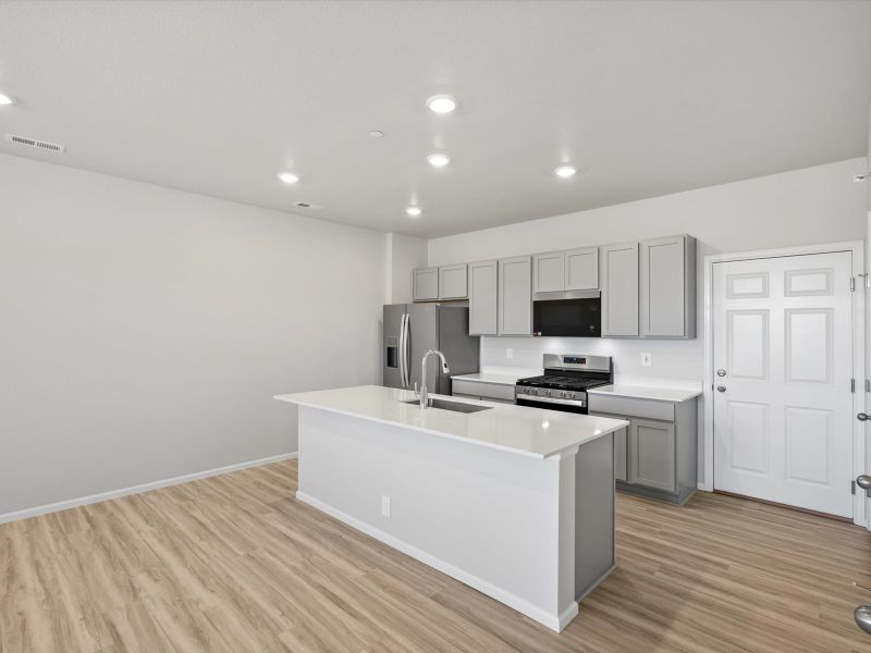 Furnished interior view inside a new home in Poudre Heights: The Meadow Collection, Windsor (Image 3).