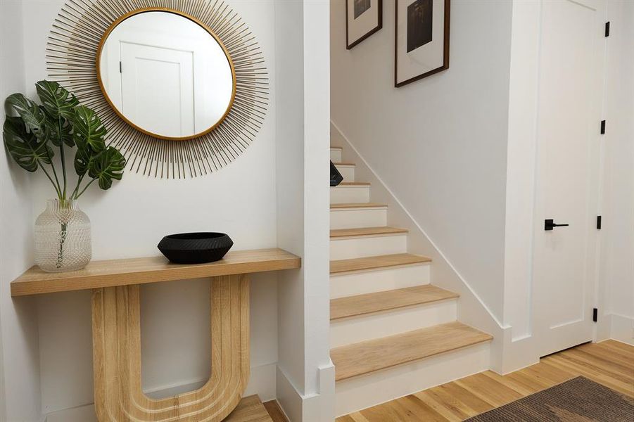 Elegant entry wecomes you home