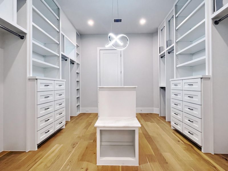 Furnished interior view inside a new home in , Houston (Image 12).