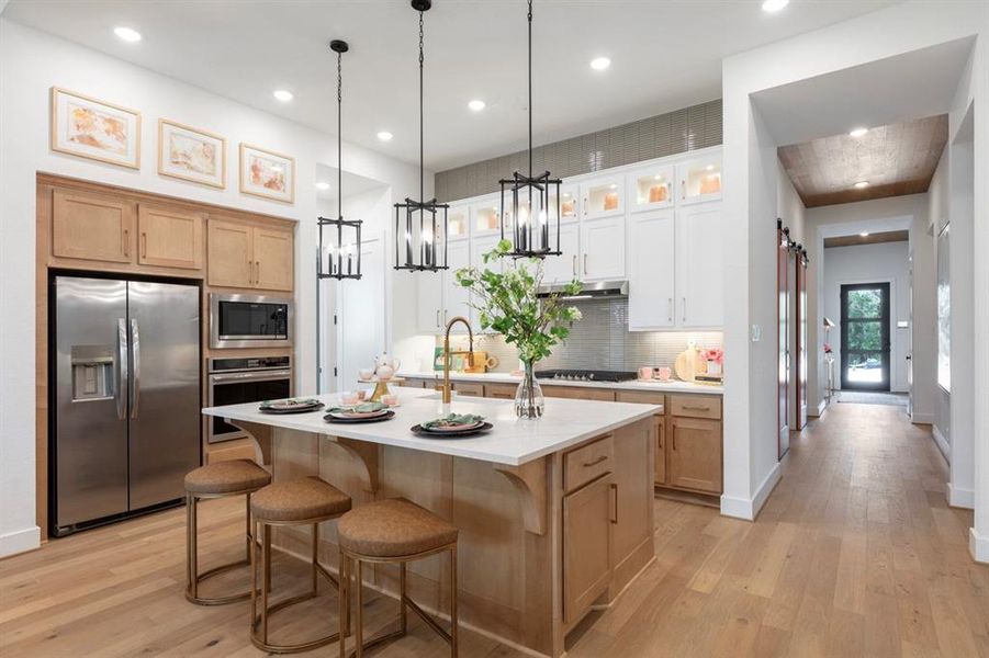 Furnished interior view inside a new home in Meraki: 60ft. lots, Forney (Image 6).