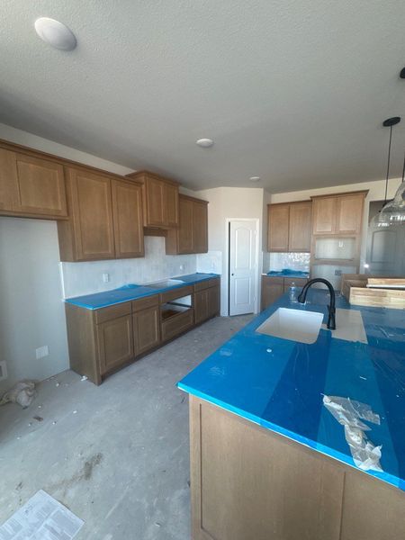 In-progress construction of a new home in Cedar Ridge Estates, Anna, TX (Image 6).