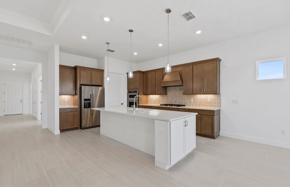 Furnished interior view inside a new home in Shores at Stillwater, Englewood (Image 14).